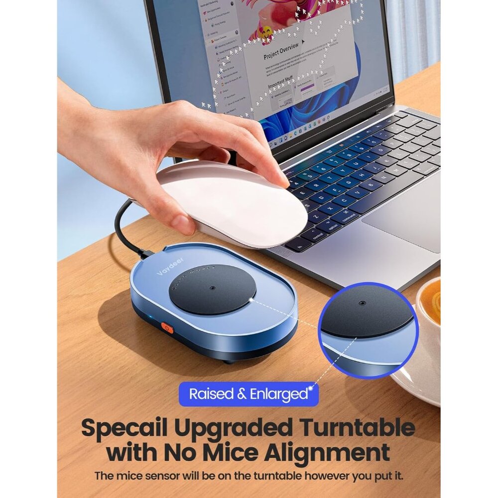 Undetectable Mouse Mover, M4 Mouse Jiggler Device with ON/Off Switch, Driver-Fre - Picture 3 of 7